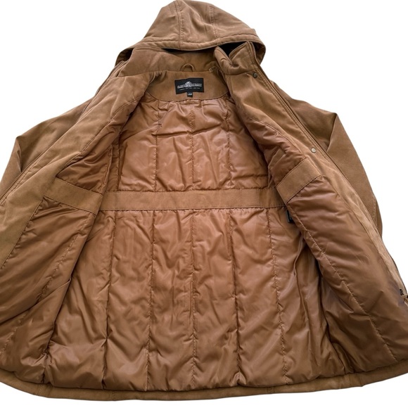 🚫SOLD🚫NWT Fleet Street Microsuede Removable Hood Jacket Coat Large - Picture 16 of 16